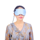 그래펜 열은 남성 여성 수면을 위한 전기 실크 아이 마스크를 쌉니다