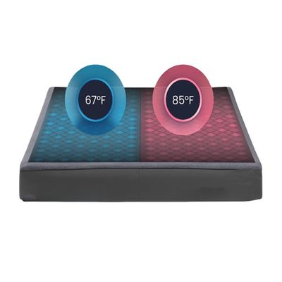 OEM 듀얼 구역 제어 침대 및 담요 냉각 시스템 따뜻하고 안전한 팟 침대 패드 겨울 및 여름 매트리스 토퍼