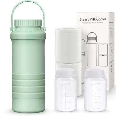 맞춤형 모유 쿨러 손 세척 청소 지침 (여행/사무실용)