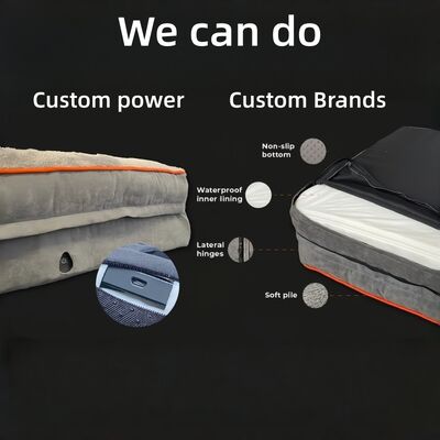 건강 모니터링, APP와 함께 OEM 스마트 개 침대 강아지 노인 개를위한 수면 / 심장 / 호흡 정신의 평화