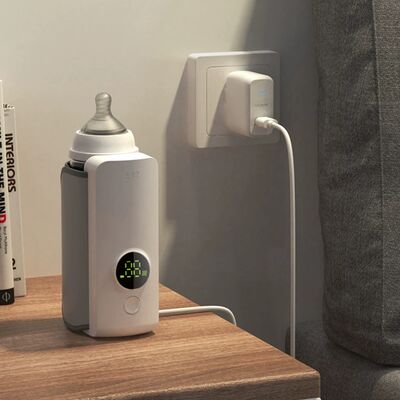 전기 휴대용 병 온도 5V 전압 편리한 휴대용 장치 가벼운 디자인 여행 아기 먹이를위한 적합
