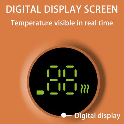 커스터마이징 할 수 있는 무선 충전 일정한 온도 야간 아기 병 온도 보편적인 모델