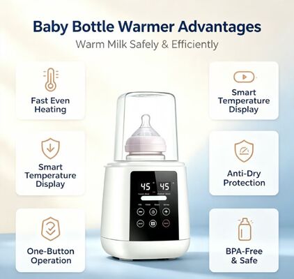 User Friendly Baby Bottle Warmer with Adjustable Temperature Settings Meeting the Needs of Professional Childcare Providers