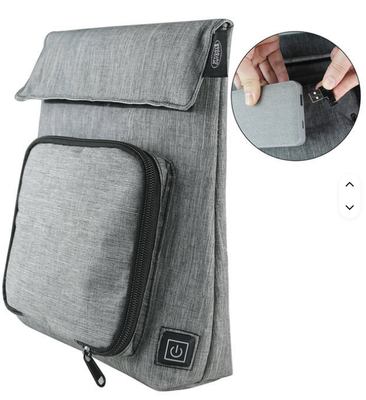USB 가열 수체식품 온기, 휴대용 3 레벨 50~59°C 조절 온도 식품 온기 가방, 씻기 가능한 제거 가능한 충전 누출 방지식품 온기 여행용 가방 야외 학교 피크닉