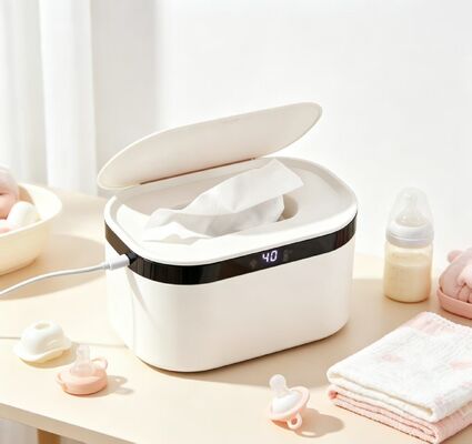Constant Temperature Wet Wipe Heating Dispenser, Leakproof Even Heat Baby Wipe Warmer, Low Power Wipes Heater for Home and Travel