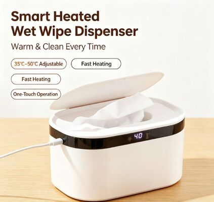 Baby Wipe Warmer & Heated Wet Wipes Dispenser