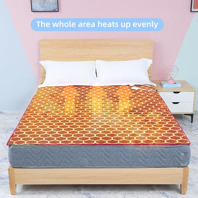 기계로 씻을 수 있는 전기 가열 된 담요 여러 온도 설정과 안전 기능으로 안전하고 편안합니다