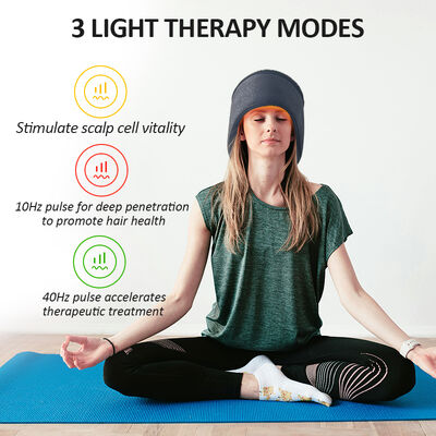 660nm 헤어 성장 캡 LED 적색광 테라피 및 270 LED 적색광 및 레이저 테라피 캡