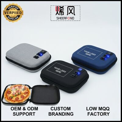 언제 어디서나 따뜻한 식사를 위한 방수 옥스포드 천 및 식품 안전 단열 안감의 휴대용 USB 전원 식품 가열 가방